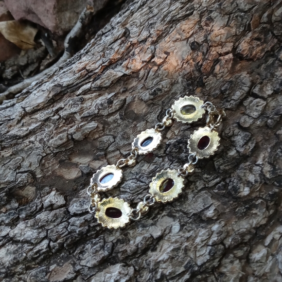 🩸🔔 Crystal Ruby 💛 Bracelet 💢❤ - Picture 3 of 7